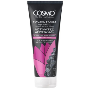 Cosmo Activated Charcoal Facial Cleansing Foam – 100g