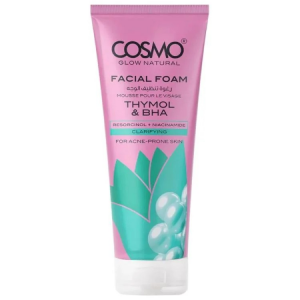 Cosmo Facial Cleansing Foam with Thymol and Beta Acid – 100g