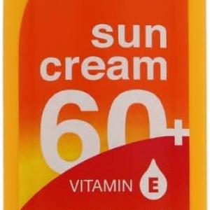 Face & Body Sun Cream SPF 60+ with Vitamin E – 200ml