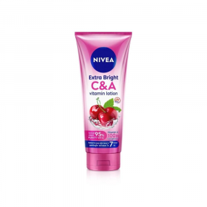 NIVEA Natural Glow Vitamin C & A Body Lotion – Cherry Scent – 180ml