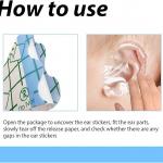 Waterproof Ear Stickers for Newborns