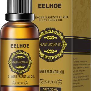 Ginger Massage Oil – Lymphatic Drainage & Circulation Booster