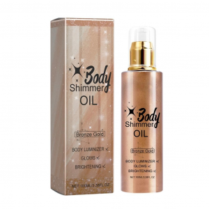 EELHOE Body Shimmer Oil – Golden Brown