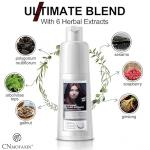 3-in-1 Hair and Beard Color for Men and Women – Herbal Instant Coloring Shampoo for Permanent Gray Coverage