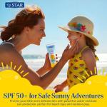 SZ Star – SPF 50 | 100 واقي شمس للوجه والجسم للأطفال من