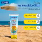 SZ Star – SPF 50 | 100 واقي شمس للوجه والجسم للأطفال من