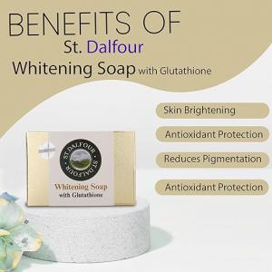 St. Dalfour Whitening Soap with Glutathione – 135g