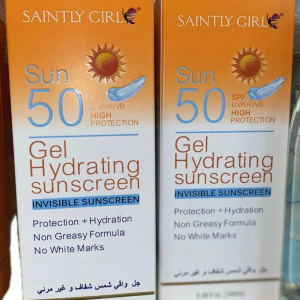 Saintly Girl Gel Hydrating Sunscreen SPF50 – Lightweight & Long-Lasting Protection