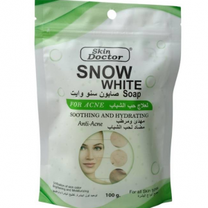 Skin Doctor Snow White Soap for Acne – Soothing & Hydrating – 100g