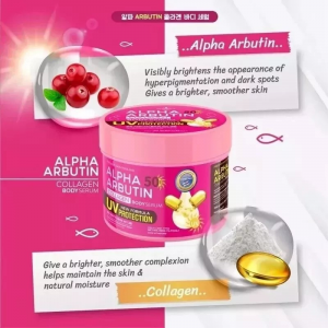 Alpha Arbutin Body Whitening Cream SPF50++ UV Protection – 500g