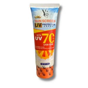YC Sun Screen UV Protection Cream SPF 70+ – 100g