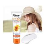 كريم واقي شمسي عضوي بفيتامين C من Disaar – SPF 50 – 50 جم حماية فورية، تفتيح طبيعي، تركيبة خفيفة خالية من الزيوت