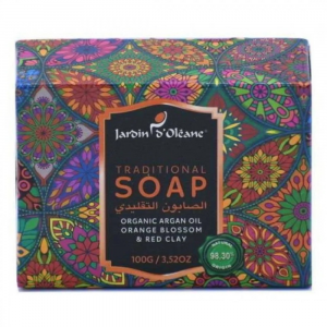 Garden Oléan Traditional Moroccan Soap with Orange