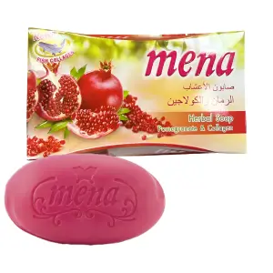 Mina Herbal Soap with Pomegranate & Collagen – 100g