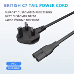 UK Plug for Light Printer Computer Power